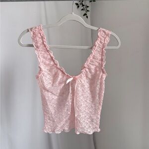 Garage lace top NWT
